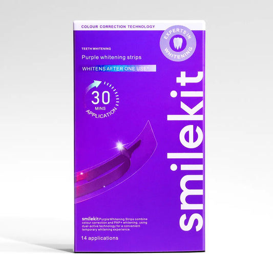 V34 Purple Teeth Whitening Strips